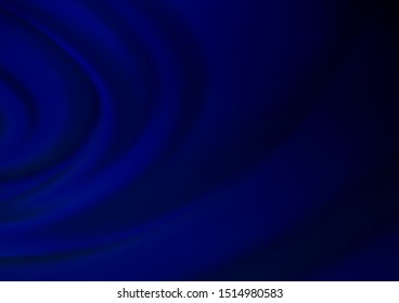 Dark BLUE vector abstract blurred template. An elegant bright illustration with gradient. Brand new design for your business.