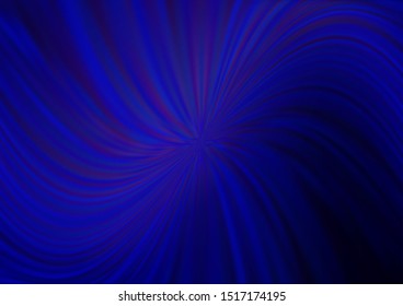 Dark BLUE vector abstract blurred template. Colorful illustration in abstract style with gradient. Brand new style for your business design.