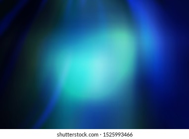 Dark BLUE vector abstract blurred background. Colorful abstract illustration with gradient. Background for designs.