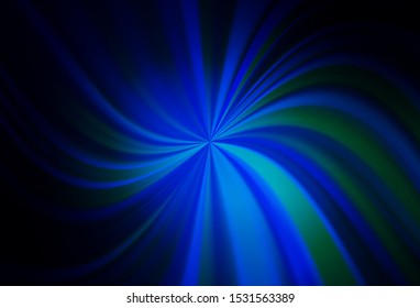 Dark BLUE vector abstract blurred background. Colorful abstract illustration with gradient. Elegant background for a brand book.