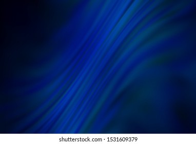 Dark BLUE vector abstract blurred background. Colorful illustration in abstract style with gradient. Elegant background for a brand book.
