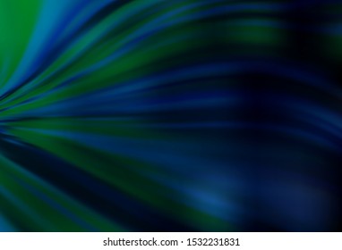 Dark BLUE vector abstract blurred layout. New colored illustration in blur style with gradient. Background for designs.