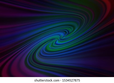 Dark BLUE vector abstract blurred layout. Modern abstract illustration with gradient. Blurred design for your web site.