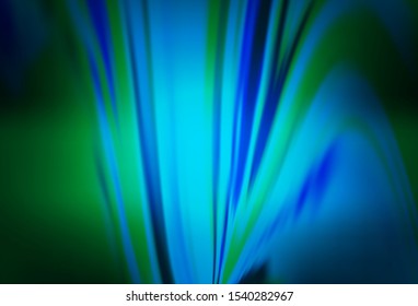 Dark BLUE vector abstract blurred layout. New colored illustration in blur style with gradient. Background for a cell phone.