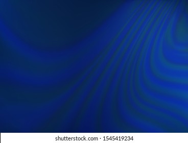 Dark BLUE vector abstract blurred template. Colorful illustration in abstract style with gradient. The background for your creative designs.