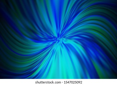 Dark BLUE vector abstract blurred layout. Colorful illustration in abstract style with gradient. Background for a cell phone.