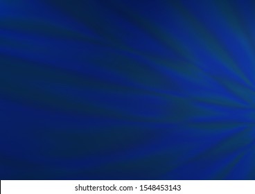 Dark BLUE vector abstract blurred template. Colorful illustration in blurry style with gradient. The best blurred design for your business.
