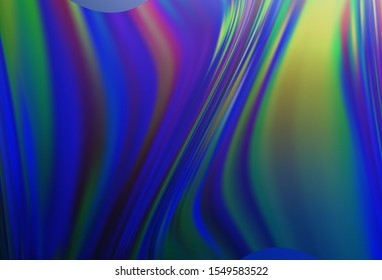 Dark BLUE vector abstract blurred layout. Shining colored illustration in smart style. New design for your business.