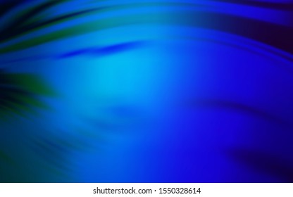 Dark BLUE vector abstract blurred layout. Glitter abstract illustration with gradient design. Background for a cell phone.