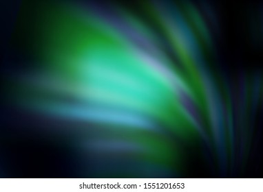 Dark BLUE vector abstract blurred background. Creative illustration in halftone style with gradient. New style for your business design.