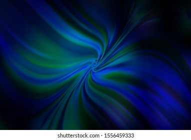 Dark BLUE vector abstract blurred layout. A completely new colored illustration in blur style. New style design for your brand book.