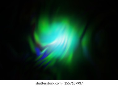 Dark BLUE vector abstract blurred background. A completely new colored illustration in blur style. Blurred design for your web site.