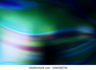 Dark BLUE vector abstract blurred layout. Glitter abstract illustration with gradient design. Elegant background for a brand book.