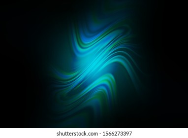 Dark BLUE vector abstract blurred layout. Colorful abstract illustration with gradient. New way of your design.