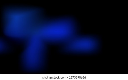 Dark BLUE vector abstract blurred background.  halftone style with gradient. Completely new design for your business.