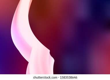 Dark BLUE vector abstract blurred background. New colored illustration in blur style with gradient. Background for a cell phone.