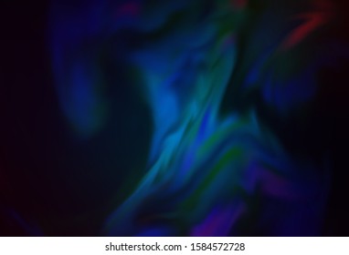 Dark BLUE vector abstract blurred background. Glitter abstract illustration with gradient design. New way of your design.