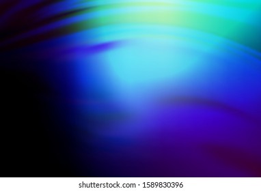 Dark BLUE vector abstract blurred background. A completely new colored illustration in blur style. Background for a cell phone.