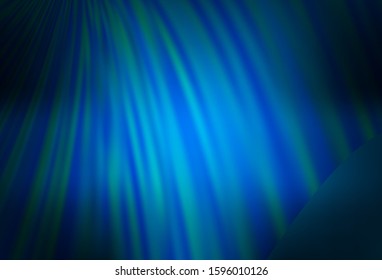Dark BLUE vector abstract blurred layout. An elegant bright illustration with gradient. The best blurred design for your business.