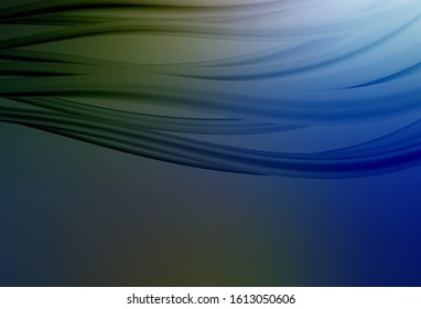 Dark BLUE vector abstract blurred background. New colored illustration in blur style with gradient. New style design for your brand book.