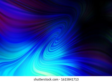 Dark BLUE vector abstract blurred layout. A completely new colored illustration in blur style. New style for your business design.