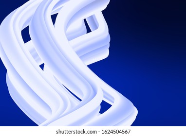 Dark BLUE vector abstract blurred layout. Glitter abstract illustration with gradient design. Elegant background for a brand book.