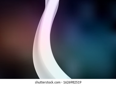 Dark BLUE vector abstract blurred background. New colored illustration in blur style with gradient. New way of your design.
