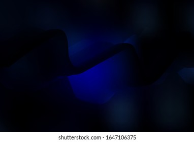 Dark BLUE vector abstract blurred background. Shining colored illustration in smart style. Smart design for your work.