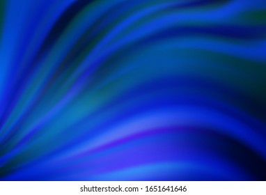 Dark BLUE vector abstract blurred background. Colorful abstract illustration with gradient. Elegant background for a brand book.