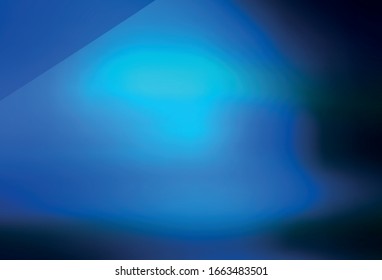 Dark BLUE vector abstract blurred background. Abstract colorful illustration with gradient. New way of your design.