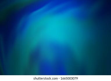 Dark BLUE vector abstract blurred layout. Shining colorful illustration in smart style. New style design for your brand book.