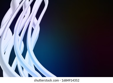Dark BLUE vector abstract blurred background. Shining colorful illustration in smart style. Background for designs.
