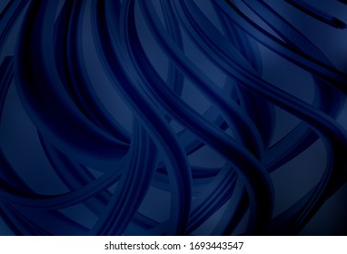 Dark BLUE vector abstract blurred layout. Abstract colorful illustration with gradient. New way of your design.