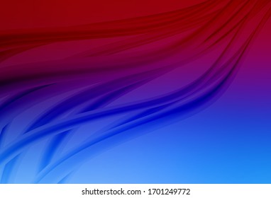 Fondo borroso abstracto del vector azul oscuro. Ilustración creativa en estilo de medio tono con degradado. Antecedentes elegantes para un libro de marca.