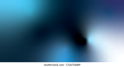 Dark BLUE vector abstract blurred background. Creative illustration in halftone style with gradient. Completely new design for your business.