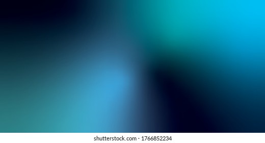 Dark BLUE vector abstract blurred background. Creative illustration in halftone style with gradient. Completely new design for your business.