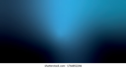 Dark BLUE vector abstract blurred background. Creative illustration in halftone style with gradient. Completely new design for your business.