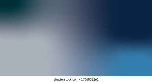 Fondo borroso abstracto del vector azul oscuro. Ilustración creativa en estilo de semitono con gradiente. Diseño completamente nuevo para su negocio.