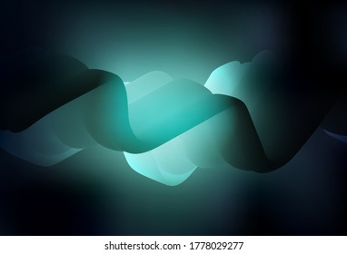 Dark BLUE vector abstract blurred layout. Abstract colorful illustration with gradient. New way of your design.