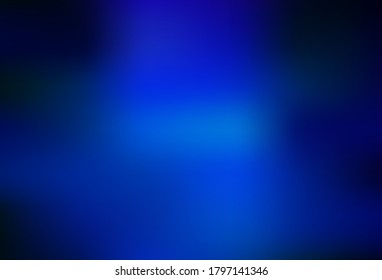 Dark BLUE vector abstract blurred background. Creative illustration in halftone style with gradient. New style design for your brand book.
