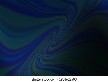 Dark BLUE vector abstract blurred pattern. Colorful abstract illustration with gradient. A completely new template for your design.