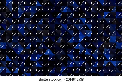 Dark BLUE vector abstract blurred background. Colorful illustration in abstract cranked style with gradient. A completely new template for your business design.