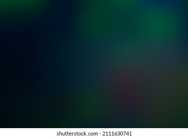 Dark BLUE vector abstract blurred pattern. A completely new color illustration in a bokeh style. Simple design for your business.
