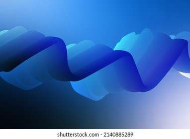 Fondo borroso abstracto del vector azul oscuro. Ilustración abstracta brillante con diseño gradiente. Nuevo estilo para el diseño de su negocio.