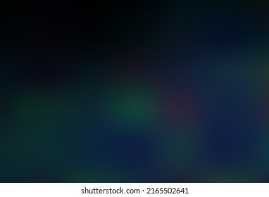 Dark BLUE vector abstract blurred pattern. Shining colorful illustration in a Brand new style. Simple design for your business.