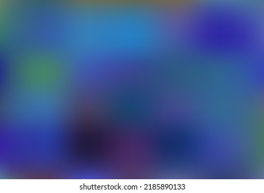 Dark BLUE vector abstract blurred pattern. Colorful illustration in blurry style with gradient. Simple design for your business.