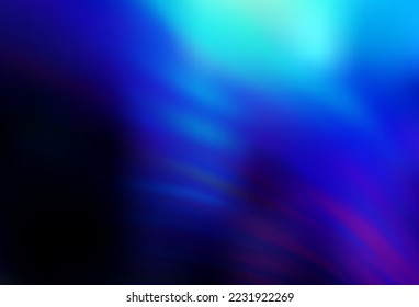 Dark BLUE vector abstract blurred layout. Shining colorful illustration in smart style. New design for your business.