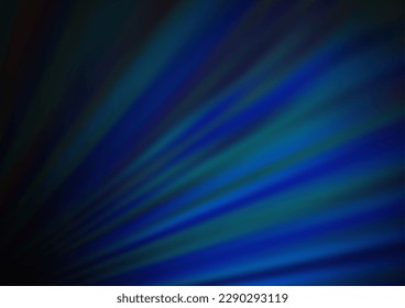 Dark BLUE vector abstract blurred template. A vague abstract illustration with gradient. A new texture for your design.