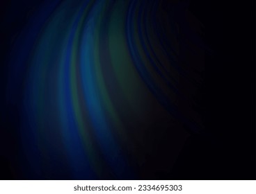 Plantilla borrosa abstracta de vector azul oscuro. Ilustración abstracta colorida con gradiente. El diseño elegante del libro de marcas.