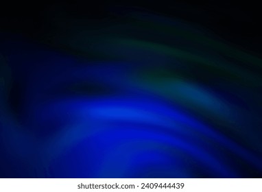 Dark BLUE vector abstract blurred background. Creative illustration in halftone style with gradient. Blurred design for your web site.